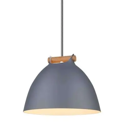 Lampa wisząca Arhus 24 cm szara Halo Design