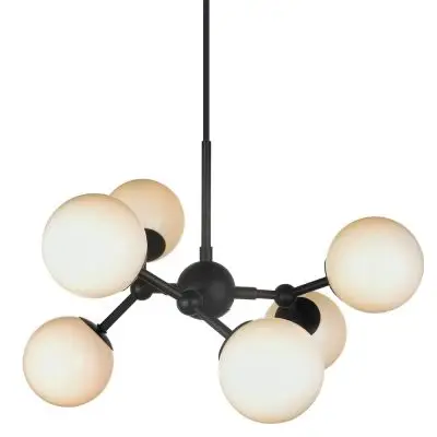 Lampa wisząca Atom 45 cm opal Halo Design