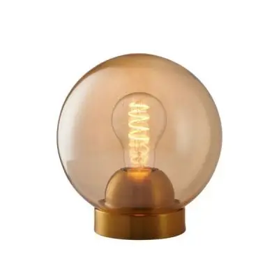 Lampa stoowa Bubbles bursztynowa Halo Design