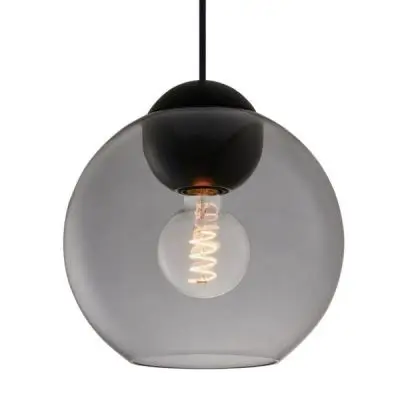 Lampa wiszca Bubbles 24 cm przydymiona Halo Design