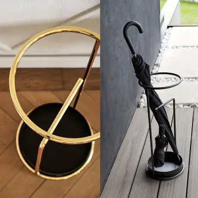 Parasolnik Minimum mosiężny Calligaris