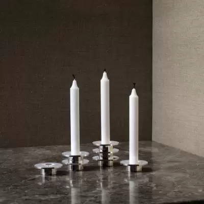 Świecznik Candleholder Large stal nierdzewna Fritz Hansen