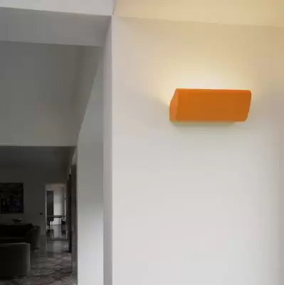 Lampa ścienna Applique Radieuse pomarańczowa Nemo