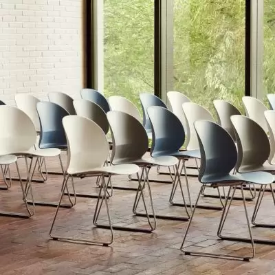Krzesło N02-20 czarne Fritz Hansen