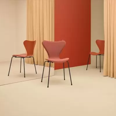 Krzesło Series 7 Re wool 64 Fritz Hansen