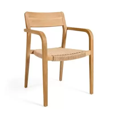 Krzesło ogrodowe Somero naturalne