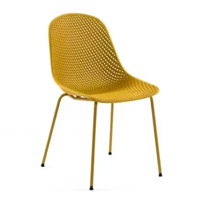Krzesło ogrodowe Nela żółte