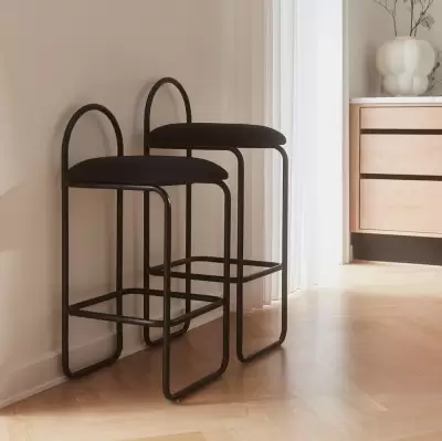Krzesło barowe Angui 92,5 cm antracytowe AYTM