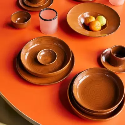 Talerz do pasty Chef Ceramics pomarańczowy HKliving