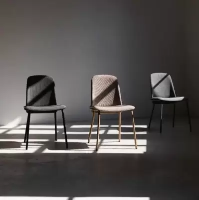 Krzesło Clip szare Zuiver