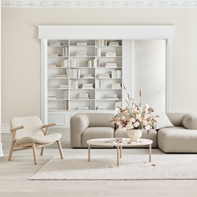 Fotel Cosh jasnoszary Bolia