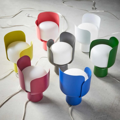 Lampa stołowa Blom fioletowa Fontana Arte