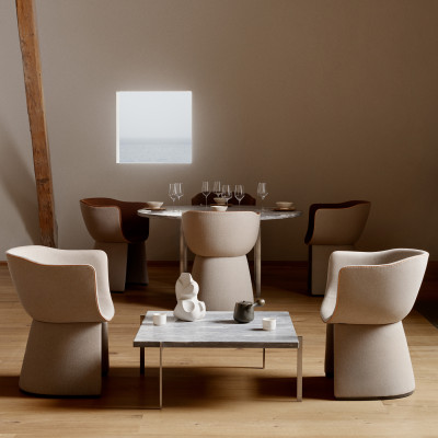 Fotel Monolit CM231 Beżowy Fritz Hansen