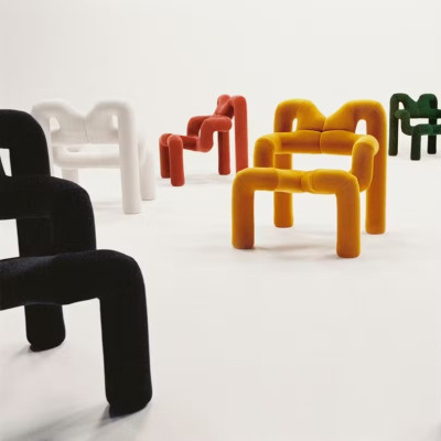 Ergonomic chair extreme orange Varier