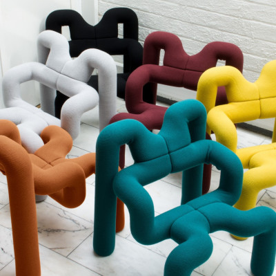 Ergonomická židle extrémní tmavě modrá Varier
