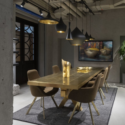 Lampa wisząca Beat Tall czarna Tom Dixon