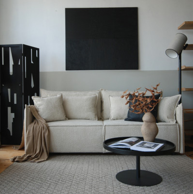 Sofa Rozkładana Fabien Brązowa Nordic Line