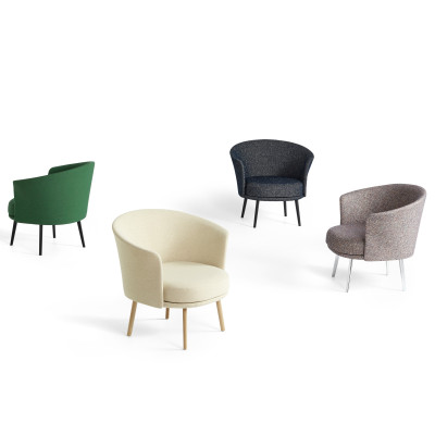 DRSO Black Stal armchair - Raas 142 HAY