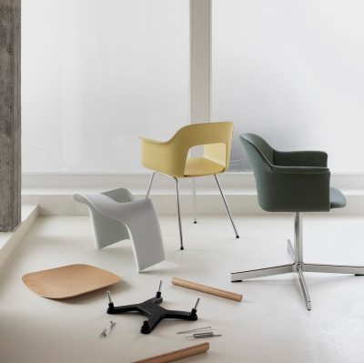 Layoutstuhl 224 Black Oak, Vidar 693 HAY