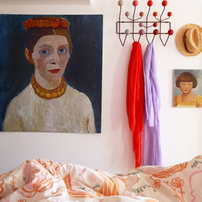 Wieszak ścienny Hang it all Green, multi-tone Vitra