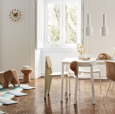 Zegar ścienny Ball Clock naturalny buk Vitra