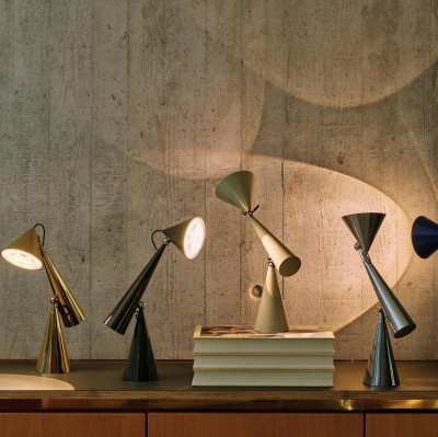 Lampa stołowa Pose Task Light kremowa Tom Dixon
