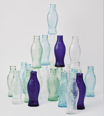 Karafka Fish & Fish niebieska Serax