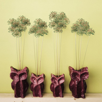 Wazon After Midnight 30 cm fioletowy Serax