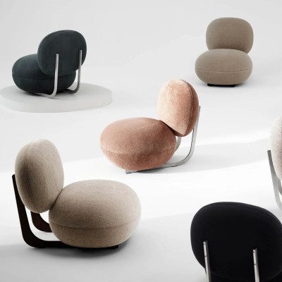 Fotel Cooper Giada 02-2 - dąb ciemny przydymiony Norr 11