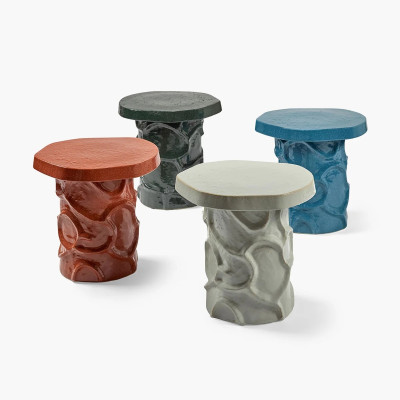 Stolik okazjonalny Mena żółty Serax