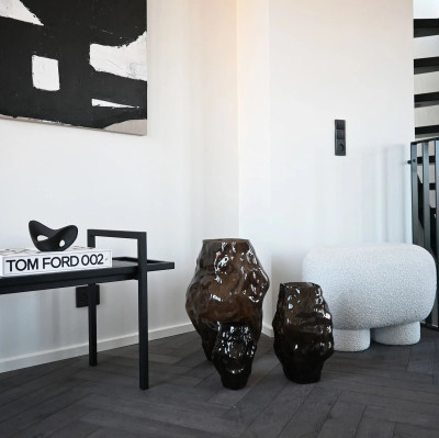 Váza Katachi 22 cm zelená 101 Copenhagen