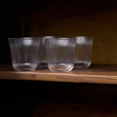 Szklanka Inku Ribbed 250 ml Serax