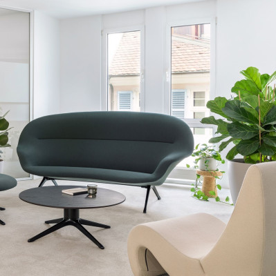 Fotel Amoebe Tonus truffle 43 Vitra