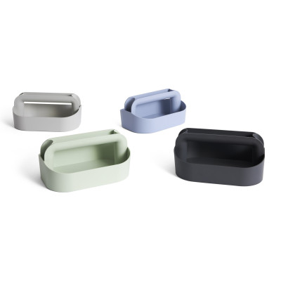 Organizer na biurko z recyklingu ciemnoszary HAY