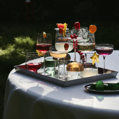 Szklanka Midnight Flowers 450 ml Serax