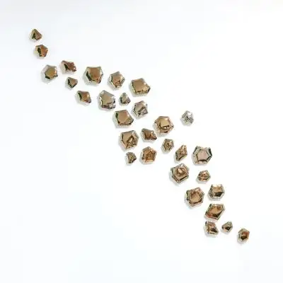 Wieszaki Kamyki True red 6 szt. ZIETA