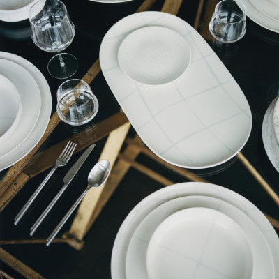 Zuma breakfast plate 23 cm white 2 pcs. Serax