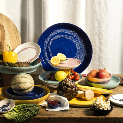 Talerz głęboki Feast ciemnoniebieski Serax