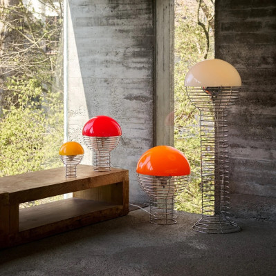 Lampa przenośna Wire pomarańczowa Verpan
