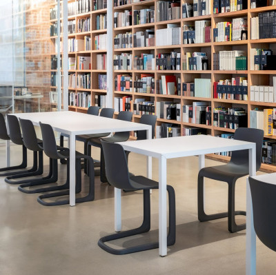 Krzesło EVO-C grafitowe Vitra