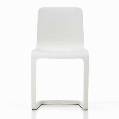 Krzesło EVO-C kremowe Vitra