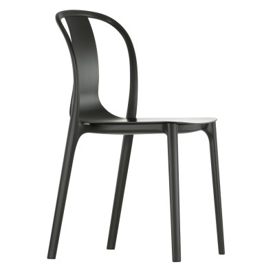 Krzesło Belleville wood czarny jesion Vitra