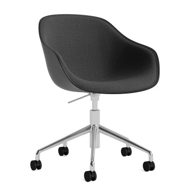 Krzesło biurowe AAC252 tapicerowane Canvas - black HAY