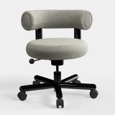 Fotel biurowy Fat Clay Boucle Tom Dixon