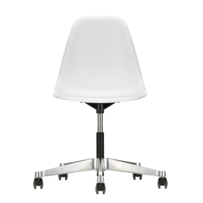 Krzesło biurowe Eames Plastic PSCC białe Vitra