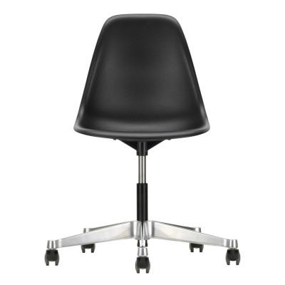 Krzesło biurowe Eames Plastic PSCC czarne Vitra