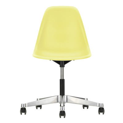 Krzesło biurowe Eames Plastic PSCC żółte Vitra