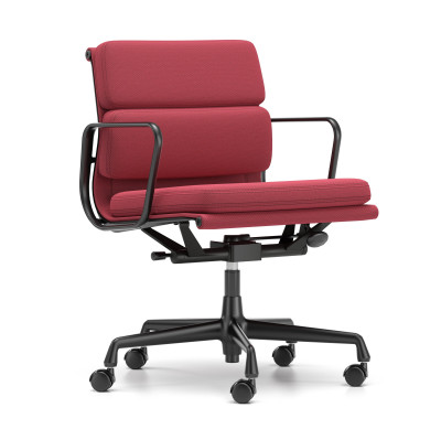 Krzesło biurowe Soft Pad EA 217 Tkanina Track Magenta - podstawa czarna Vitra