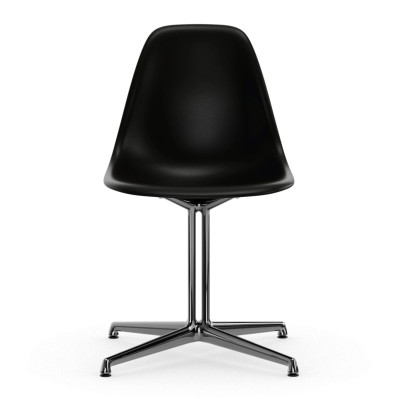 Krzesło Eames Plastic Side Chair RE DSL czarne Vitra