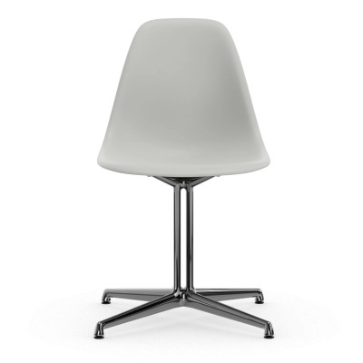 Krzesło Eames Plastic Side Chair RE DSL kremowe Vitra